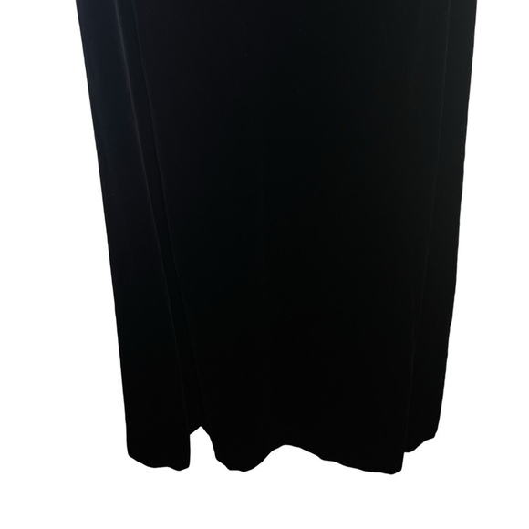 Laura Ashley Black Vintage Velvet Cloak Cape Small - Picture 6 of 15